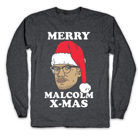 Malcolm X-Mas Longsleeve Tee